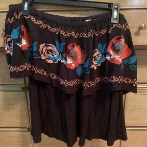 Super cute off the shoulder top!